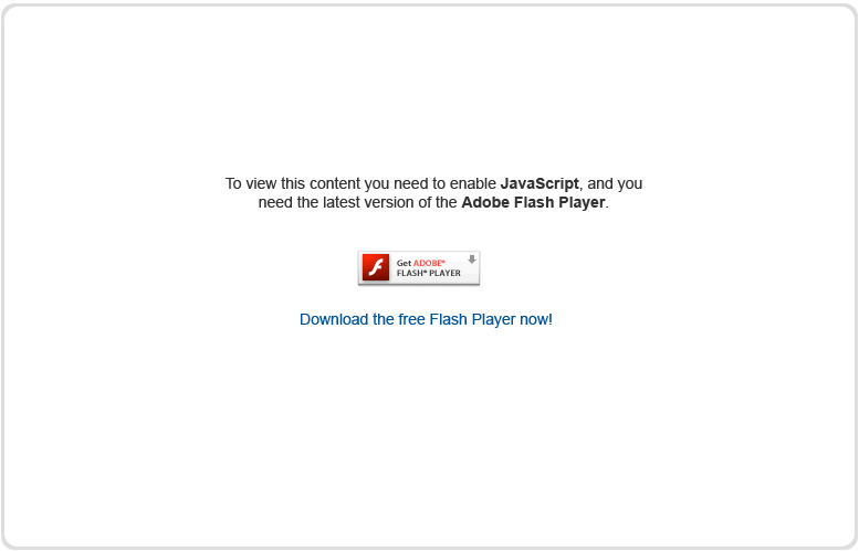 Flash required